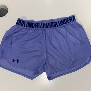 Under Armour Women's Lavender Athletic Shorts